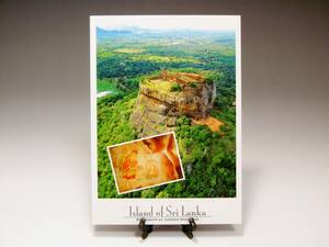 ポストカード　スリランカ　シーギリヤロック　マータレー　（世界遺産）　Sri Lanka　Sigiriya Rock　絵葉書　希少