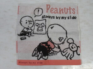 ◆18.Peanuts ピーナッツ ミニ タオル ハンカチ お絵描き SN SPL-256/未使用品