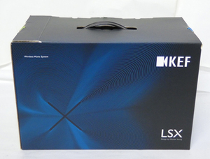 ■KEF ワイヤレススピーカー LSX WHITE 箱のみ