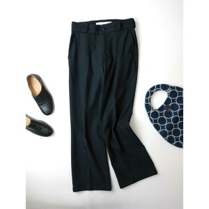 シンゾーン THE SHINZONE CENTER PRESS PANTS センター プレス パンツ 黒 ブラック 34