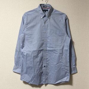 トミーヒルフィガー　長袖シャツ　ワイシャツ　水色　15-1/2 Mサイズ
