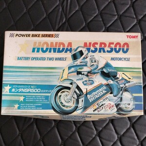 【中古　未完成組立済】トミー　パワーバイクシリーズ　ホンダ　NSR500 ロスマンズ　TOMY HONDA NSR500 ROTHMANS