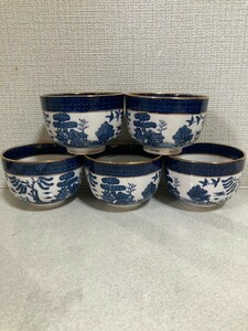 NIKKO/ニッコー　ダブルフェニックス　湯呑み茶碗　5客セット