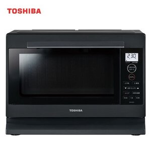 新品 東芝 単機能レンジ ER-XS23 (K) ブラック 23L (ワイド&フラット庫内) 電子レンジ