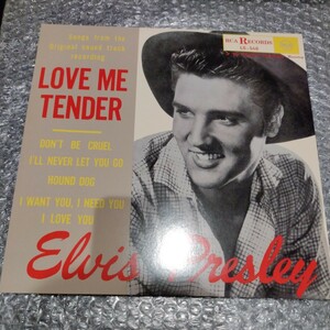 LP Elvis Presley LOVE ME TENDER レコード