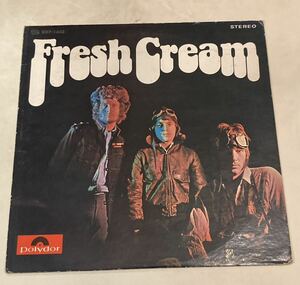 【当時物】レコード　CREAM クリーム Fresh Creamフレッシュクリーム　国内盤 エリック・クラプトン