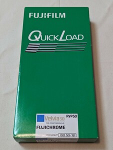 富士フィルム クイックロード FUJIFILM QuickLoad Velvia50 RVP50 10.2x12.7cm(4x5) 未使用 未開封 ジャンク