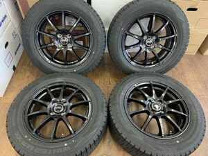 §シュナイダー 16X6J+43 100-4H ダンロップ ウィンターマックス WM02 195/65R16(195/65-16)日本製スタッドレス 冬20年製 ライズ/ロッキー