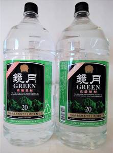 鏡月＞甲類焼酎【雪岳天然水】20％4000ml