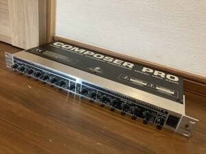 BEHRINGER COMPOSER PRO MDX2200 動画有 Dual Compressor / Limiter ベリンガー コンプレッサー リミッター　2