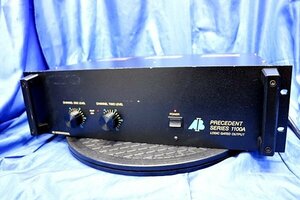 AB International パワーアンプ PRECEDENT SERIES 1100A Logic Gated Output Pro Audio Amplifier 50801Y