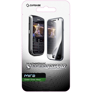 即決・送料込) CAPDASE BlackBerry Bold 9790 ScreenGuard Green Mira「グリーンミラータイプ」液晶保護フィルム