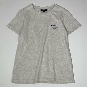 APC DENISE Tシャツ 定価15,400円 sizeS グレー 23222-1-92201 A.P.C. アーペーセー