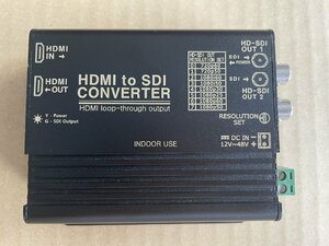 ジャンク現状品★未チェック ★HDMI to SDI CONVERTER HD-SDI★AB1106