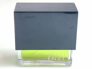 廃盤　レア　グッチ　GUCCI　エンヴィ　ENVY　フォーメン　FOR MEN　オードトワレ　スプレー　50ml　残量：5割　YK-6673