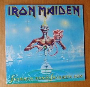 IRON MAIDEN「SEVENTH SON OF THE SEVENTH SON」米ORIG [CAPITOL] シュリンク美品