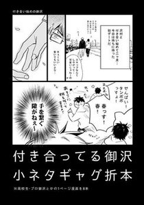 ダイヤのA 付き合ってる御沢小ネタギャグ折本 ★ ss.ok/Okr 御沢 未開封