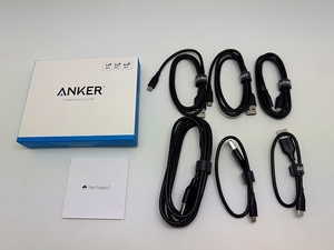 ☆★Anker Power Line Micro USB ケーブル 0.3m/0.9m/1.8m 6本set ブラック★☆