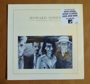 HOWARD JONES「HUMAN’S LIB」米ORIG [ELEKTRA] ステッカー有シュリンク美品