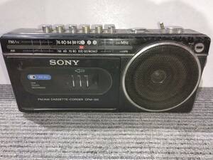 最終値下げ！ M88 棚21 現状品　SONY　CFM-120　ソニー　カセットレコーダー　ラジカセ　オーディオ機器　4/23