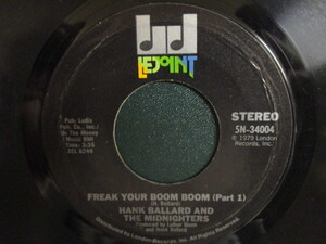 Hank Ballard And The Midnighters ： Freak Your Boom Boom 7