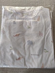 gelato pique 福袋　2025★長袖Ｔシャツ　半袖ワンピース2点セット　ジェラピケ福袋