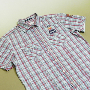 USフリーシャツFreeshirt チェックシャツ【L】sh13601