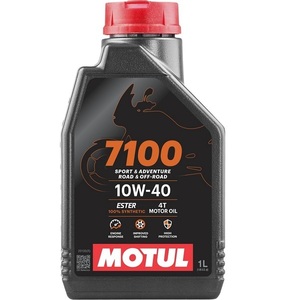 112871 MOTUL 【新商品】 7100 4T MA2 10W40 1L バイク用100%化学合成オイル エンジンオイル 104203 モチュール