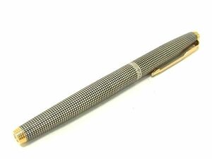 1円 PARKER パーカー ペン先14K 14金 万年筆 筆記用具 文房具 ステーショナリー レディース メンズ シルバー系×ゴールド系 BI2487