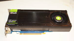 【外排気グラフィックス・6ピン×1】NVIDIA GTX660 Club3D CGNX-X666