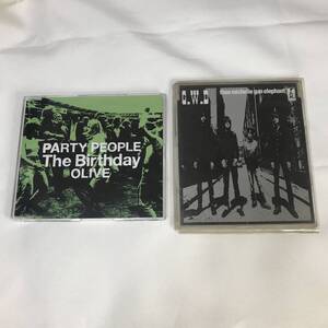 2枚セット MICHELLE GUN ELEPHANT ミッシェルガンエレファント G.W.D. 限定 The Birthday PARTY PEOPLE CD　ザ バースデイ　