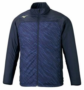 【MIZUNO】ミズノ サッカー 中綿ウォーマージャケット＆パンツ Lサイズ Navy