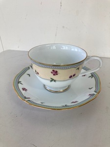 Noritake カップ&ソーサー 1客/ノリタケ GATEAU POIRE 1575☆中古