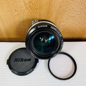 ［906］【美品】ニコン NIKKOR 28mm F2.8 単焦点レンズ