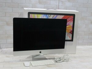 ▲04858 Ω 新TTPC 1543m 保証有 Apple A2115 iMac Retina 5K, 27-inch, 2019 / 3.7GHz 6コア i5 / 8GB / Fusion Drive:2.12TB 箱付