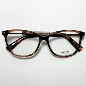 LANVIN イタリア製 レディース メガネ ｜正規新品｜フランスブランド ｜ ランバン VLN767 col0608｜ 純正箱、ケース・クロス付き 