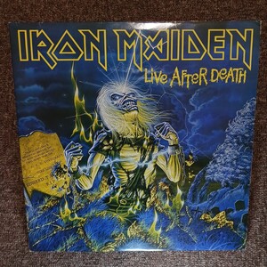 【LP2枚組】アイアン・メイデン 死霊復活 IRON MAIDEN / LIVE AFTER DEATH RIP1