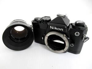 【Nikon/ニコン】子①86//FE/NIKKOR 50mm 1:1.4/ブラック