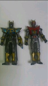 【希少】2002年の雑誌限定付録、仮面ライダー龍騎(未使用品)龍騎サバイブナイトサバイブ2体セット