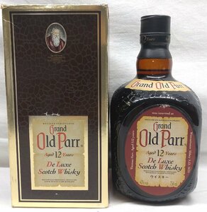 【未開栓】OLD PAR 12年 オールドパー 12年 スコッチウイスキー 750ml 箱付