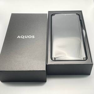 未使用品 長期保管 SHARP AQUOS zero2 906SH Astro Black Android スマートフォン 1円 から 売り切り