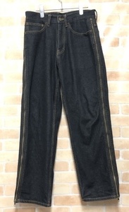 XLARGE エクストララージ SIDE ZIP DENIM PANTS インディゴブルー 30 111413078