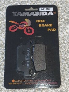 YAMASIDA（ヤマシダ） ブレーキパッド A412SX　新品　リード ジョーカー ドリーム50 XR50 NSR50/80 NS-1 CRM50/80 NSF100 XR230/250 CRM250