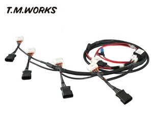 T.M.WORKS 新型ダイレクトパワーハーネス マーチ YK12/K13改