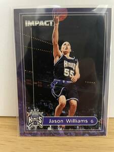 NBAカード　ジェイソン・ウィリアムス　JASON WILLIAMS FLEER SKYBOX IMPACT’99-‘00【キングス時代】