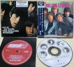 即決！【2点で送料無料】●SHM-CD＋当時の日本盤復刻ジャケも ローリング・ストーンズ Rolling Stones Out of Our Heads US仕様 紙ジャケ