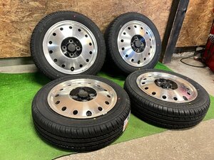 DAIHATSU ダイハツ ネイキッド 純正 14インチ 4.5J +45 新品 未使用 155/65R14 GT RADIAL 2023年製 夏タイヤホイール 4本セット H