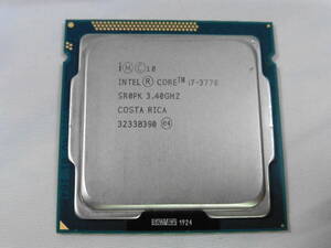 【中古】CPU Intel Core i7 3770 3.4GHz 4コア8スレッド IvyBridge [ Intel / インテル ]