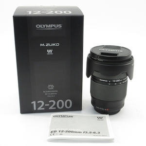 1円〜 OLYMPUS オリンパス M.ZUIKO DIGITAL ED 12-200mm F3.5-6.3 ※通電確認済み 現状品 レンズ 190-3375452【O商品】