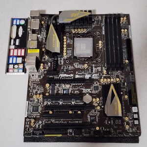 ASRock Z77 EXTREME6 IOパネル付属 LGA1151 ATXマザーボード 第2・3世代CPU対応 最新Bios 動作確認済 PCパーツ